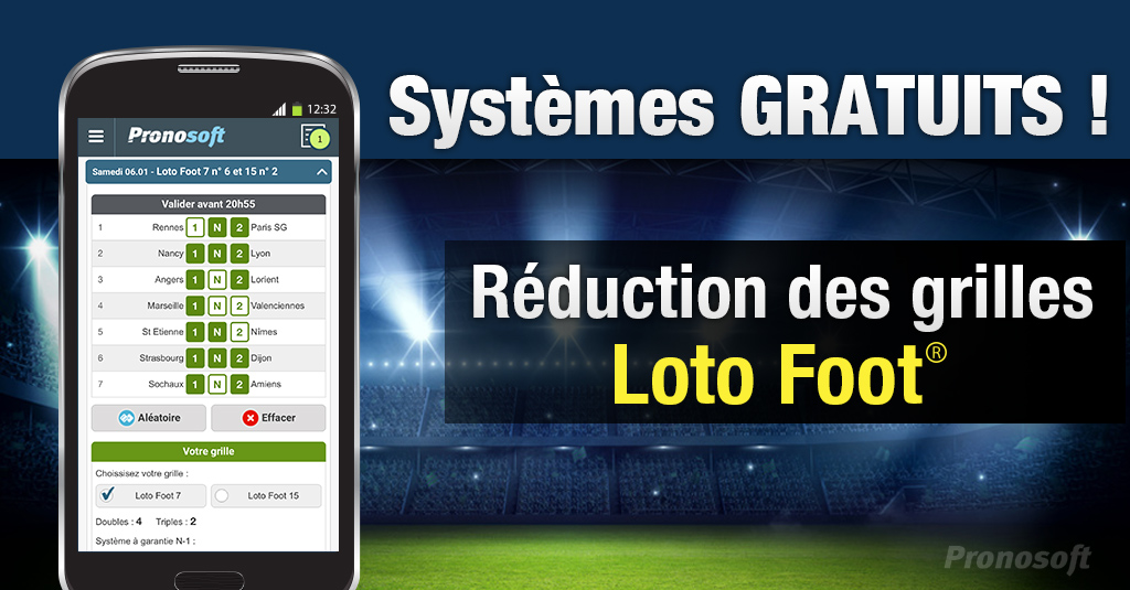 Rapport Loto Foot 7 Et 15 Aide pour utiliser les systèmes réduits pour le Loto Foot 7 et 15