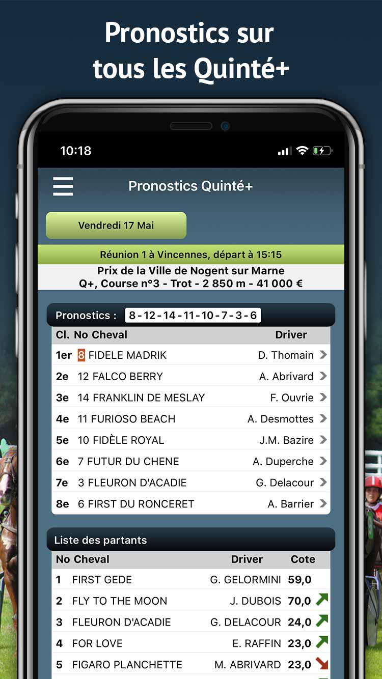 Appli Pronosoft