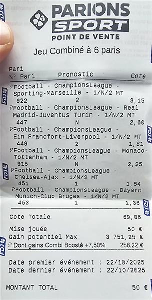 Des moitiés de matches et c'est gagné