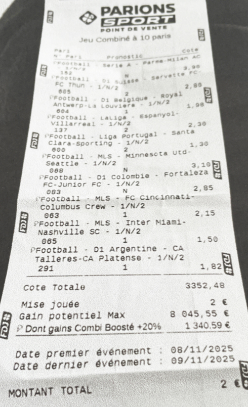 Une cote venue d'ailleurs !