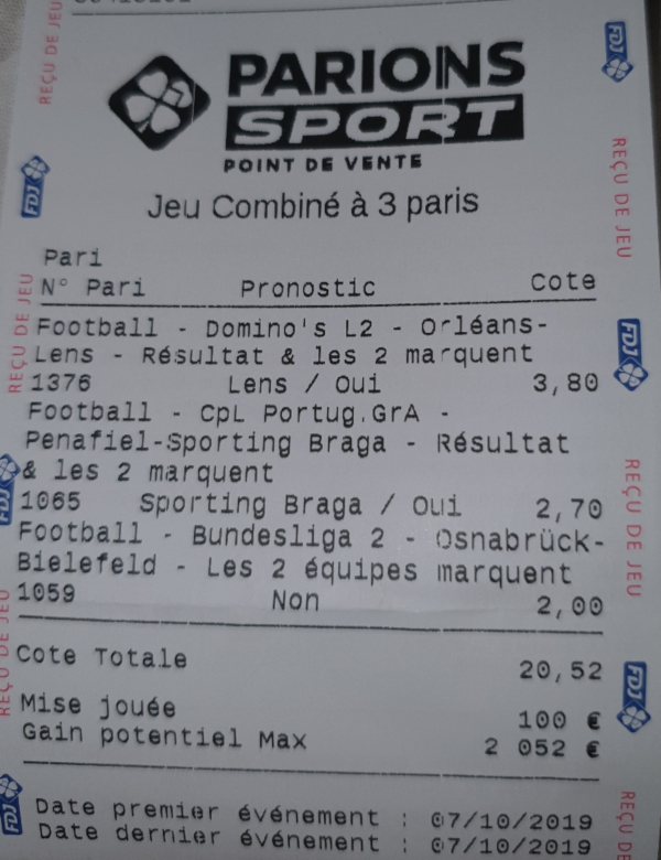 Historique Du Top Ticket De Julien