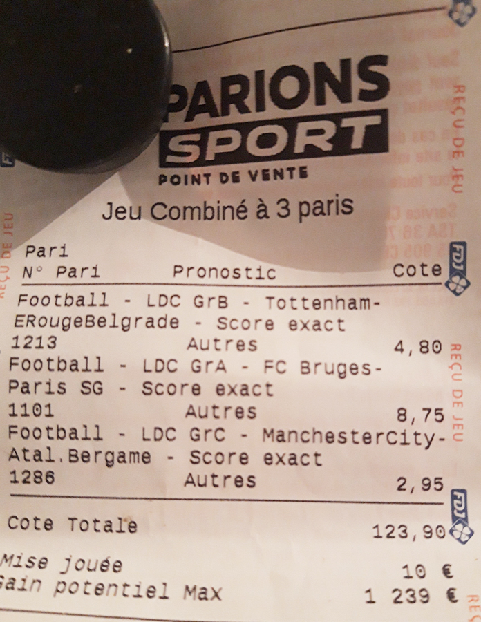 Historique Du Top Ticket De Kevin