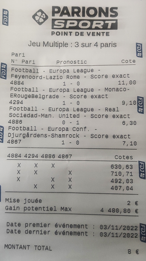 Historique du Top Ticket de yes