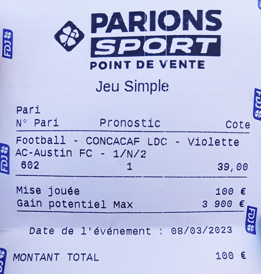 Historique du Top Ticket de kikim