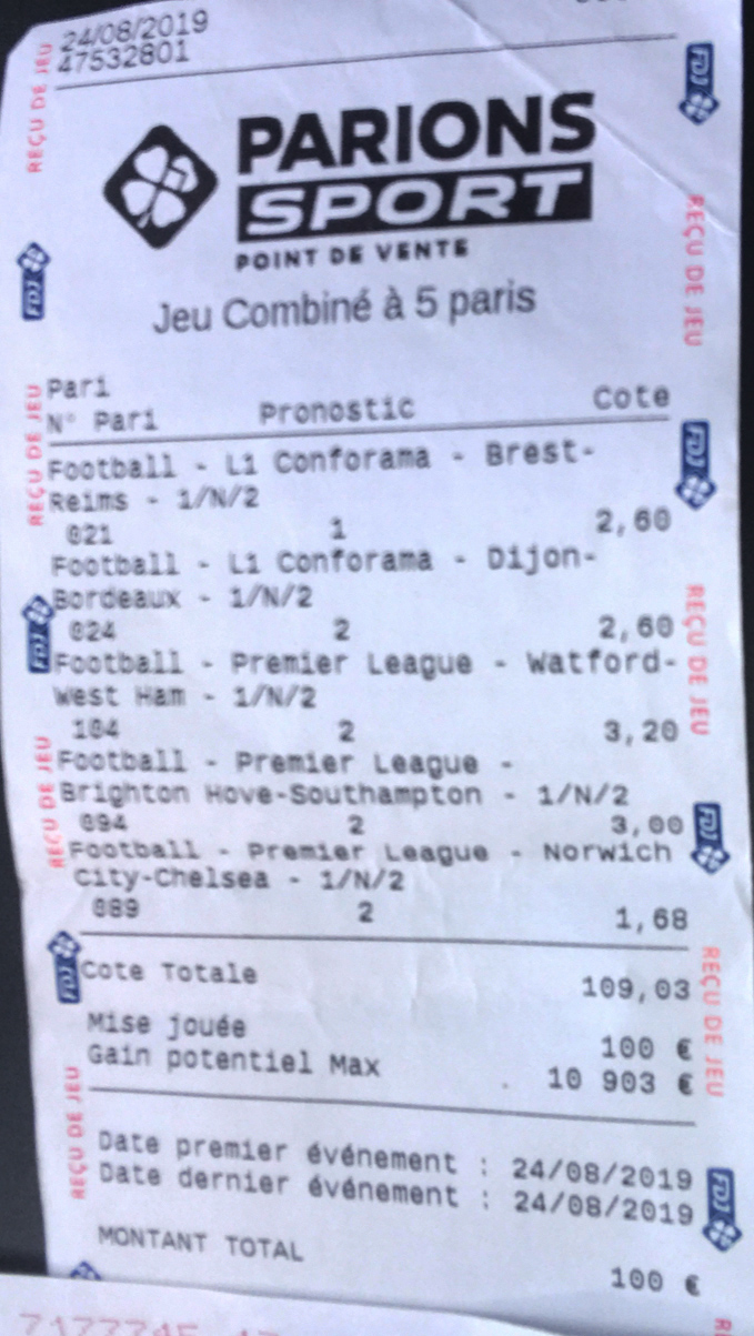 parions foot