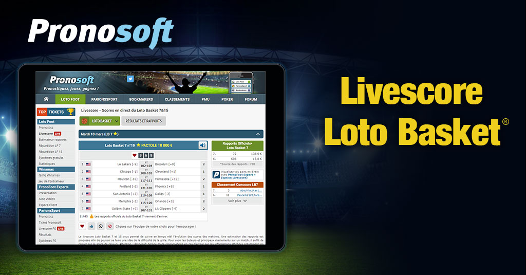 Loto Basket Résultats en Direct (Live Score)