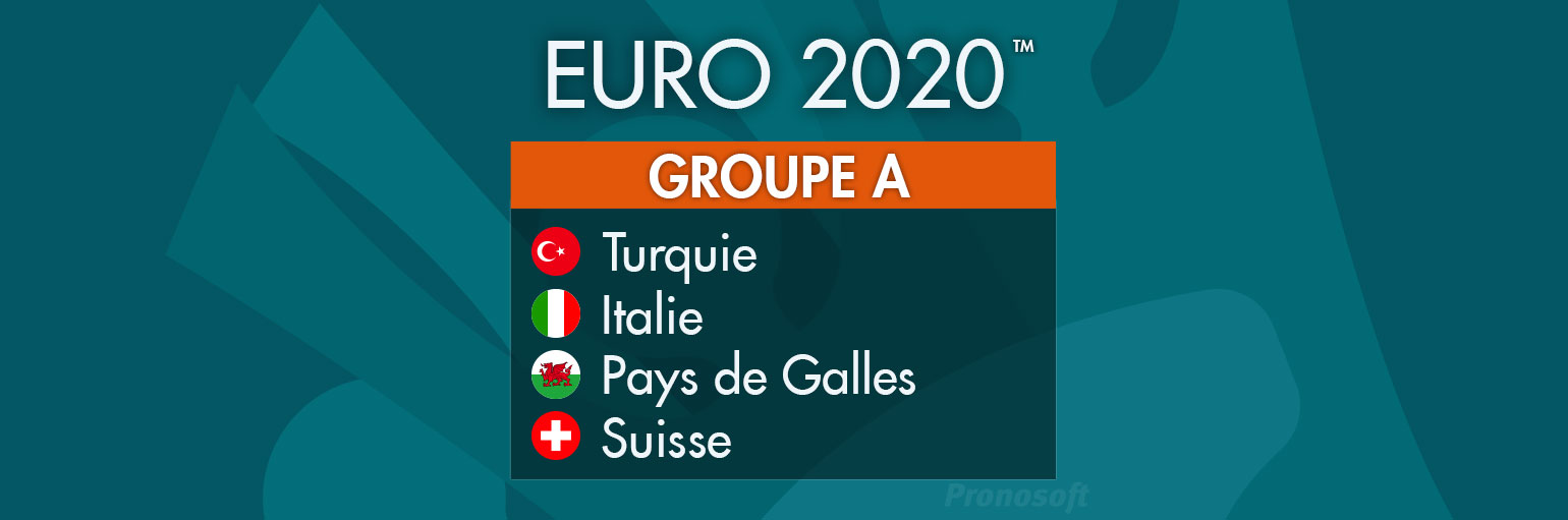 Euro 2020 - groupe A