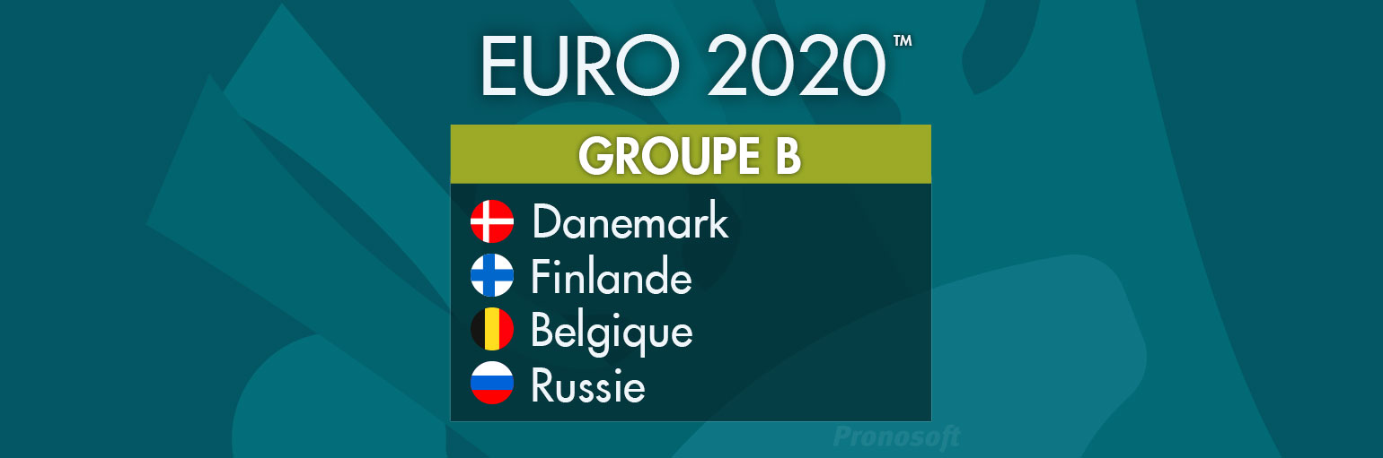 Euro 2020 - groupe B