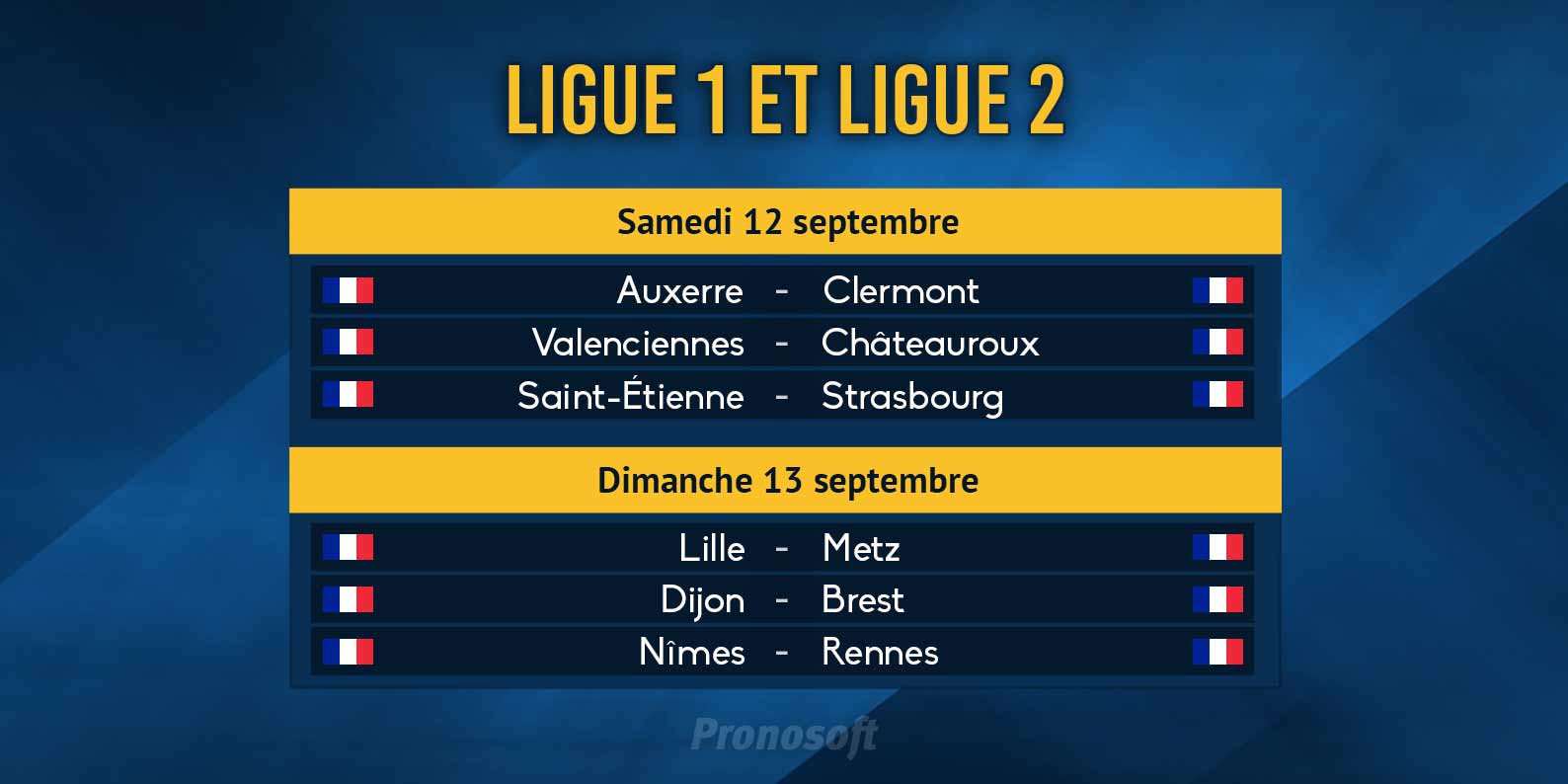 Auxerre et Saint-Etienne peuvent être contrariés au cours de ce week-end de rentrée.