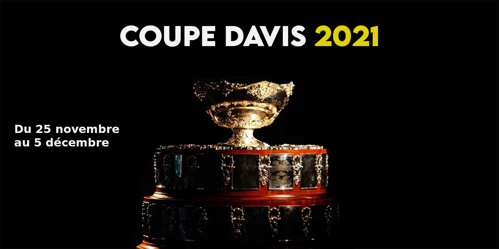 La Coupe Davis 2021, du 25 novembre au 5 décembre 2021.