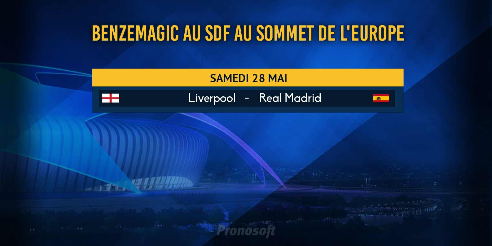 Pronostics Pronosoft Finale de la Ligue des Champions