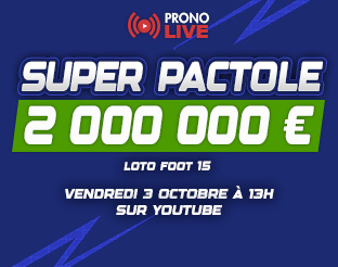 Prochain Live le vendredi 3 octobre