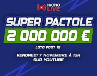 Prochain Live le vendredi 7 novembre