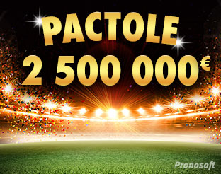 Super Pactole 2 500 000 € au LotoFoot !